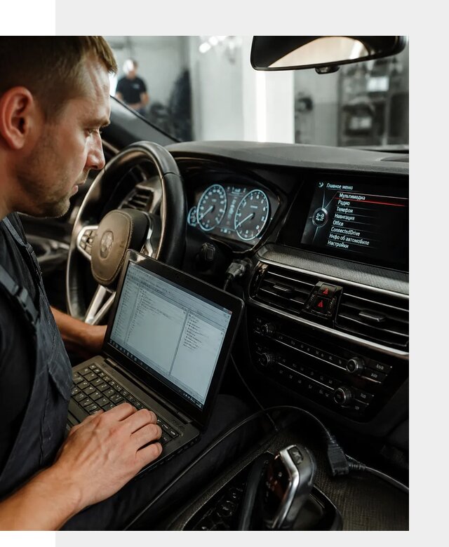 Русификация приборной панели BMW для авто в Камышине от компании