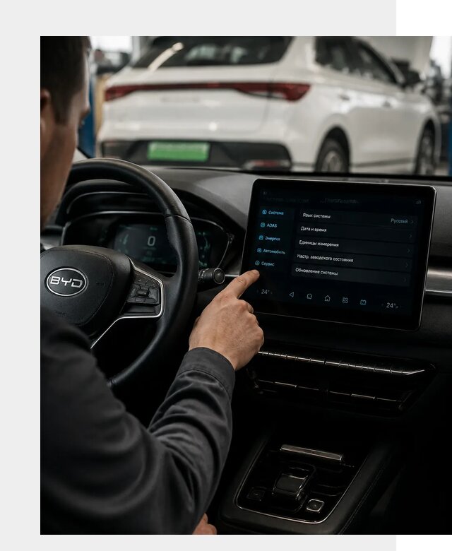 Русификация BYD E2 в Камышине от 15311 р. | ФастМобиль-Кмш под ключ