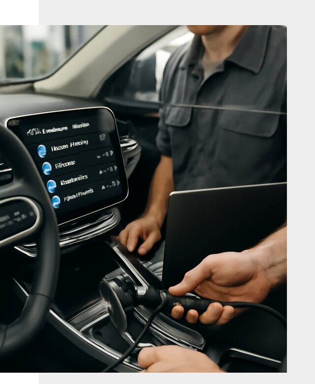 Установка приложений Geely для мультимедиа автомобиля в Камышине