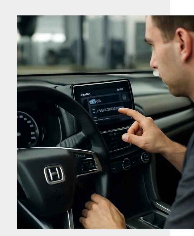 Русификация панели приборов Honda в Камышине по цене 5138 ФастМобиль-Кмш